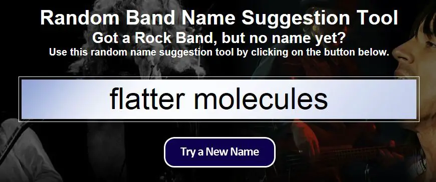 A Journal of Musical ThingsRandom Band Name Generator - A ...