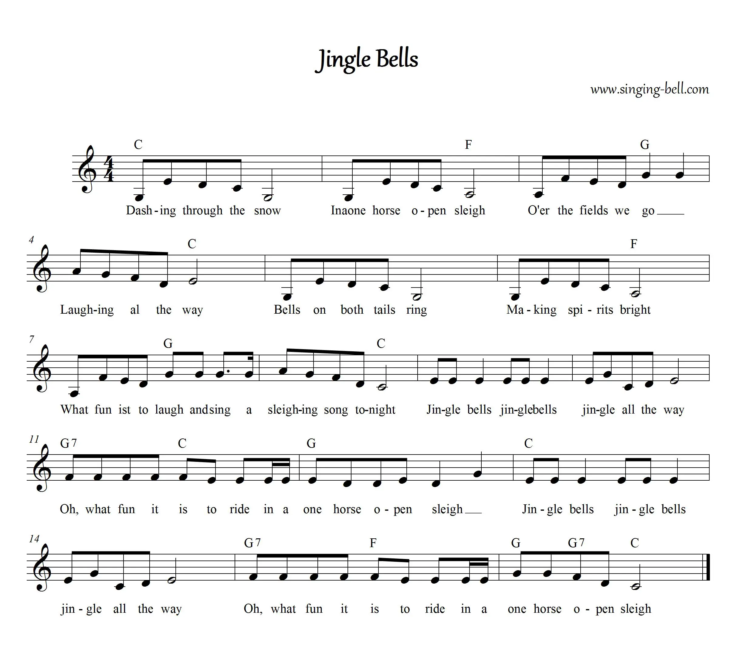 Белс слова. Jingle Bells Ноты для фортепиано. Джингл белс Ноты для пианино. Бубенцы Jingle Bells. Ноты колокольчики джингл белс.