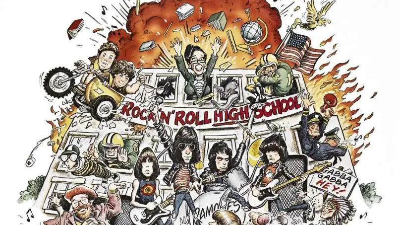 Forty Years Ago The Ramones Hit The Big Screen With Rock N Roll High School Alan Cross A Journal Of Musical Things