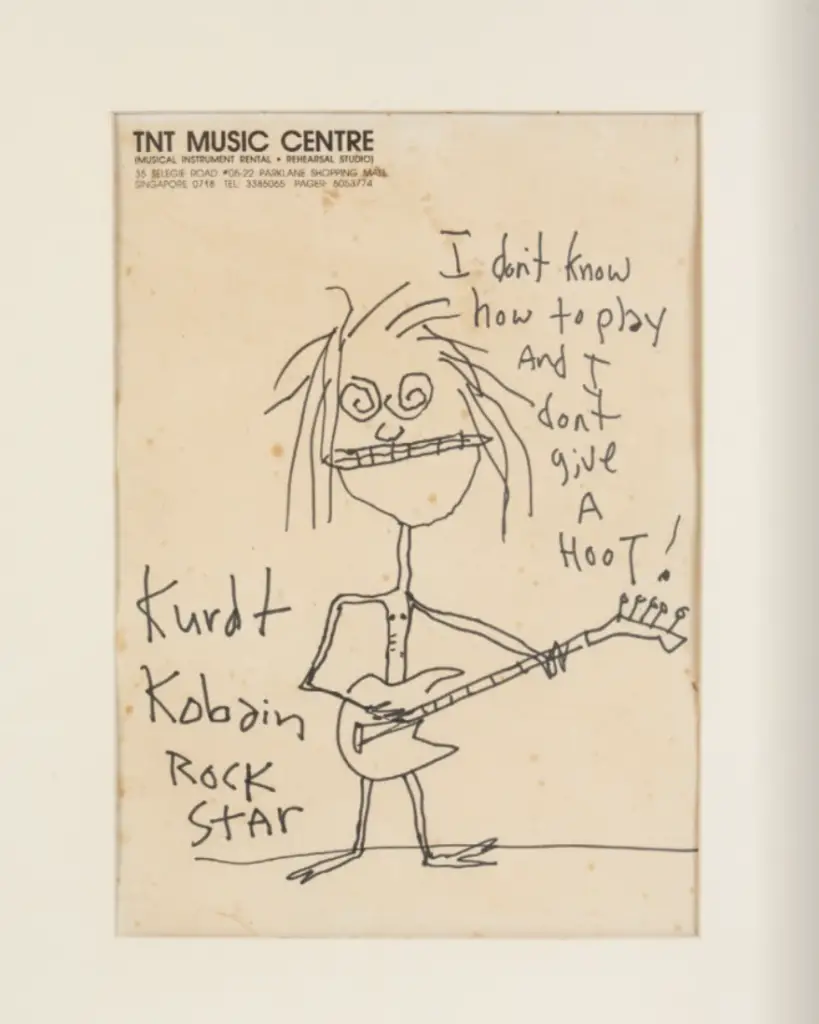 Kurt Cobain auction