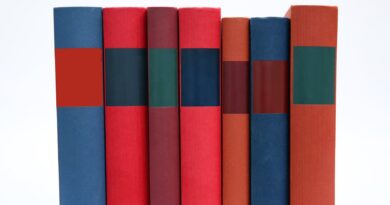 piled books