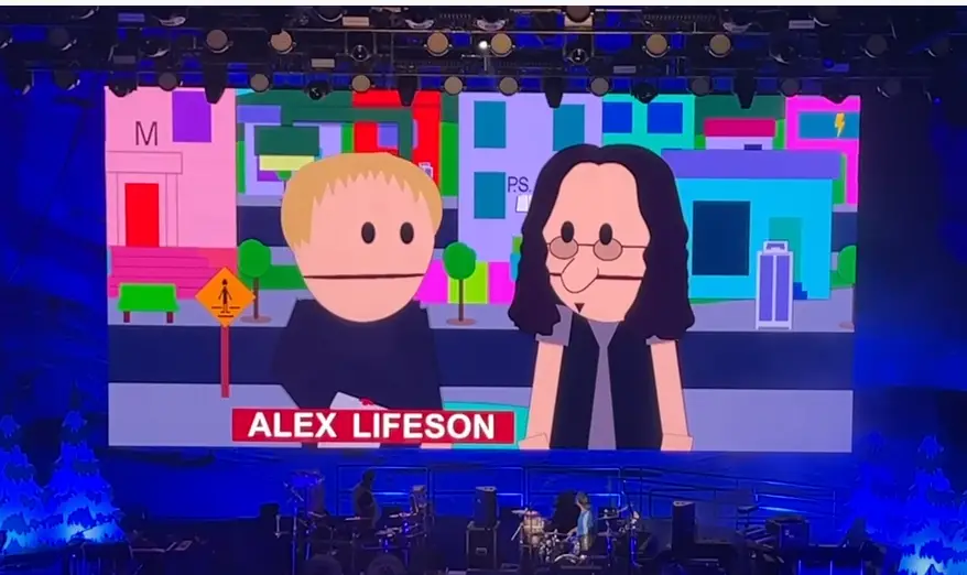 Rush has reunited! Sort of. It took the South Park guys to do it