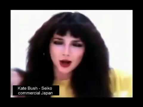 That time Kate Bush went to Japan to make a watch commercial