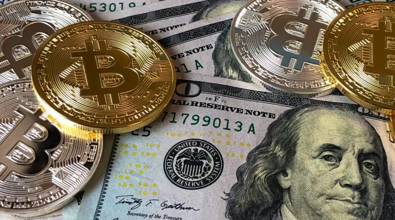 bitcoins and u s dollar bills