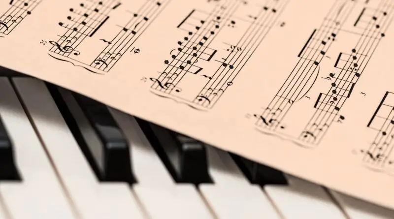 chords sheet on piano tiles