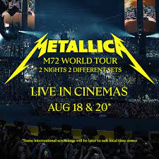 Metallica World Tour North American 2023 Night Two of M72 St