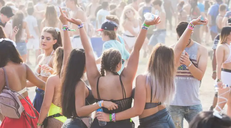 several people at a party