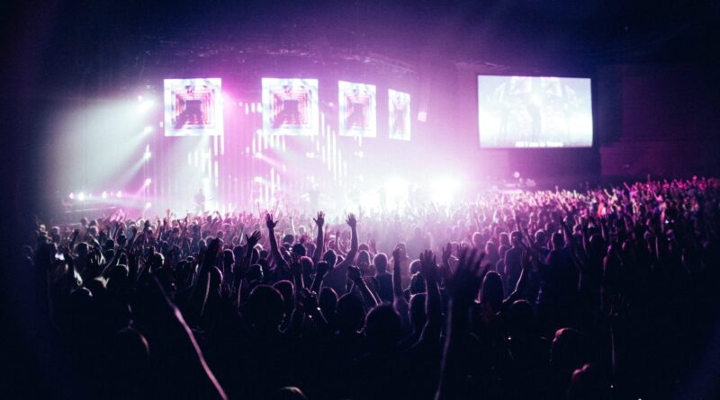 people in concert