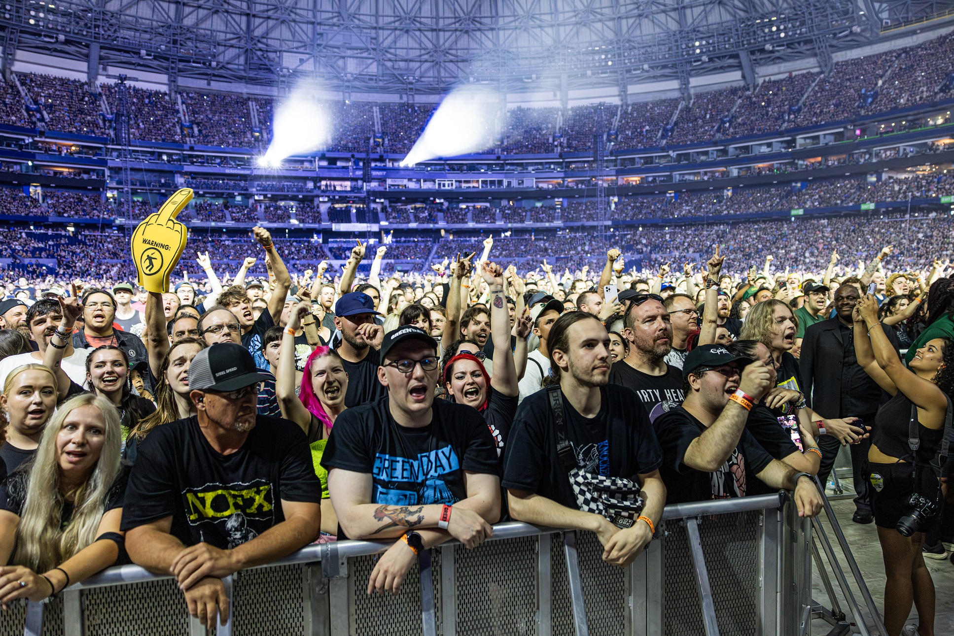 Photos and a review of Green Day (and Smashing Pumpkins, Rancid