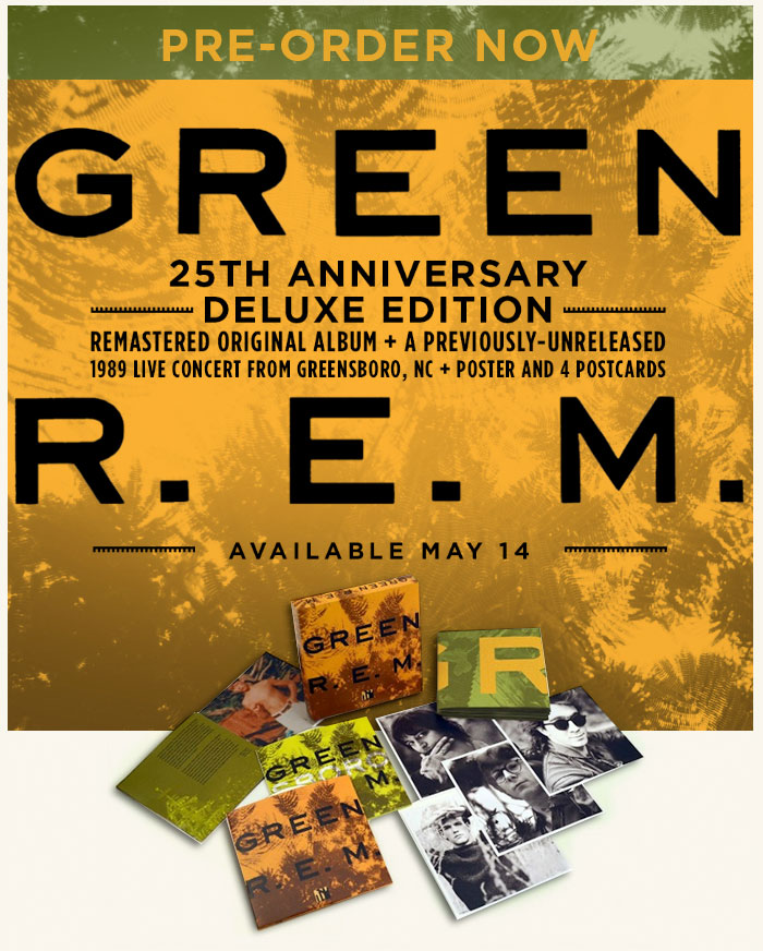 New Reissue of REM's Green Coming Next Week Alan Cross